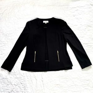 Calvin Klein black blazer, size 12 - NEW, never worn